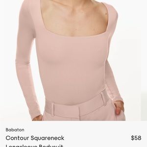 Aritiza (Babaton) long sleeve bodysuit